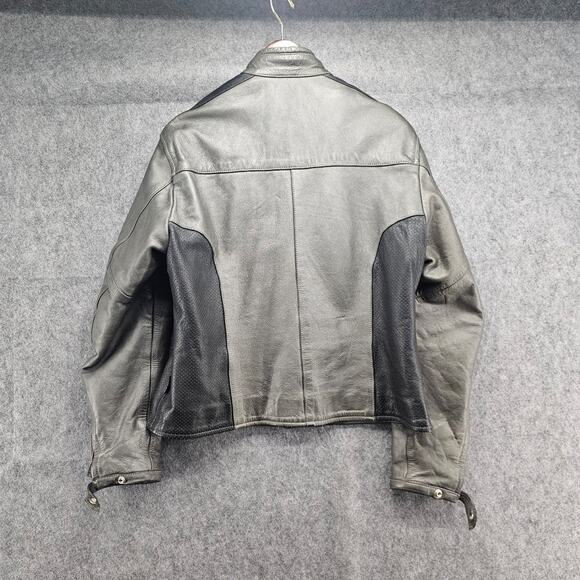 JAMIN LEATHER WOMANS MOTORCYCLE JACKET - Picture 6 of 12